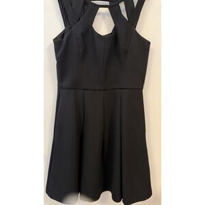 Betsey Johnson Women’s Black Dress with Zip Back Size Medium (See Measurements)